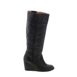 Lucky Brand Boots: Black Solid Shoes - Size 6 1/2