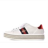 Gucci Shoes | Gucci Sneakers | Color: Gold/White | Size: 6.5