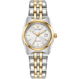 Corso Two-tone Stainless Steel Bracelet Watch 28mm - Metallic - Citizen Watches