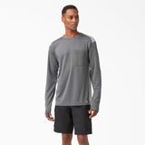 Dickies Men's Temp-Iq® 365 Long Sleeve Pocket T-Shirt - Dark Gray Heather Size XL (SL620)