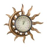 Regal Art & Gift 13110 - 14" Sun/Moon Metal/Acrylic/Paper Thermometer Wall D�cor