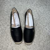 Michael Kors Shoes | Michael Kors Kendrick Slip On Espadrilles | Color: Black/Cream | Size: 7