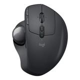 Logitech MX Ergo Wireless Trackball Mouse Adjustable Ergonomic Design, control and Move Text/Images/Files Between 2 Windows and Apple Mac Computers (Bluetooth or USB), Rechargeable, Graphite