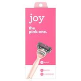 joy Razor, Handle + 2 razor blade refills (Pink) | CVS