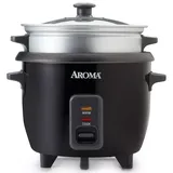 Aroma One-Touch Rice Cooker & Food Steamer, Multicolor
