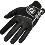 FootJoy RainGrip Golf Gloves – Pair, Men's, M/L Regular, Black