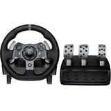 Logitech - G920 Driving Force Racing Wheel and pedals for Xbox Series X|S, Xbox One, PC - Black