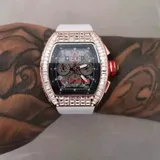 Men's Watches Male Luxury Silicone For Man Sports Des Men Multi-Function Quartz 6-Pin Chronograph Watch