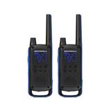 Motorola Talkabout T800 Two-Way Radios Pair, Blue/Black T800