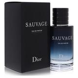 Sauvage For Men By Christian Dior Eau De Parfum Spray 2 Oz