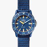 Shinola Watch | Blue Dial + Blue Nylon Strap | The Sea Creatures 40mm