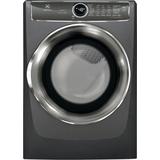 Electrolux - 8.0 Cu. Ft. Stackable Front Load Gas Dryer with Steam and Predictive Dry - Titanium