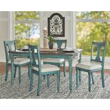 Powell Willow 5 Piece Wood Dining Set, Multiple Finishes