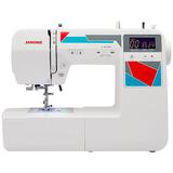 Janome Mod-100 Quilting And Sewing Machine In White