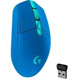 Logitech - G305 LIGHTSPEED Wireless Optical 6 Programmable Button Gaming Mouse with 12,000 DPI HERO Sensor - Blue