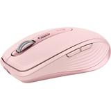 Logitech - MX Anywhere 3 Wireless Bluetooth Fast Scrolling Mouse with Customizable Buttons - Rose