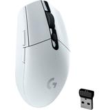 Logitech - G305 LIGHTSPEED Wireless Optical 6 Programmable Button Gaming Mouse with 12,000 DPI HERO Sensor - White