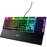 Apex Pro Wired Gaming Mechanical OmniPoint Adjustable Actuation Switch Keyboard with RGB Back Lighting - Black