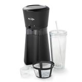 Mr. Coffee Iced Coffee Maker with Reusable Tumbler and Coffee Filter -