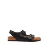 Birkenstock - Milano Ankle-strap Leather Sandals - Mens - Black
