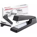 Office Depot Brand Premium Full-Strip Stapler Combo With Staples And Remover, Black