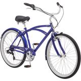 Schwinn Signature Men's Largo 7 26'' Cruiser Bike, Blue