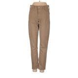 Citizens of Humanity Jeans - Mid/Reg Rise: Tan Bottoms - Women's Size 26 - Colored Wash