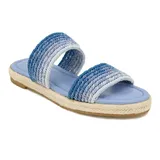 Esprit Arya Women's Espadrille Slide Sandals, Size: 6, Blue