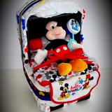 Disney Other | Mickey Mouse Bassinet Or Stroller Diaper Cake | Color: Black/Red | Size: Osbb
