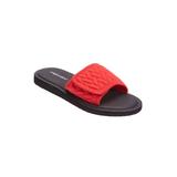 Wide Width Women's The Palmer Sandal By Comfortview by Comfortview in Vivid Red (Size 7 W)
