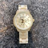 Michael Kors Accessories | Michael Kors Watch | Color: Gold/Tan | Size: Os
