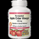 Apple Cider Vinegar - Easy to Swallow - 500 MG (180 Capsules)
