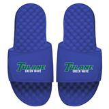 Men's ISlide Blue Tulane Green Wave Alternate Slide Sandals