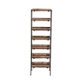 Layover Transitional Storage Shelf in Natural/Iron - Progressive Furniture A246-20
