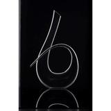 Orren Ellis Starlite Horn 35 oz. Wine Decanter Glass, Size 15.0 H x 4.0 W in | Wayfair F1FE28C50D8F483E95B87EDB17F38E2B