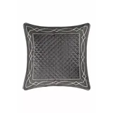 J. Queen New York Deco Charcoal Euro Sham