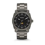 "Fossil Emerson College Lions Machine Smoke Stainless Steel Watch"