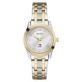Women's Bulova Silver/Gold High Point Panthers Classic Two-Tone Round Watch