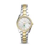 Women's Fossil Silver/Gold Manhattan Jaspers Scarlette Mini Two-Tone Stainless Steel Watch