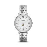 Women's Fossil Silver Northern Kentucky University Norse Jacqueline Stainless Steel Watch