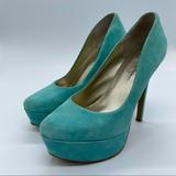 Jessica Simpson Shoes | Jessica Simpson Platform Heels, Size 8b, Aqua Blue. In Like New Condition! | Color: Blue | Size: 8
