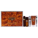 Cuba Gold Must Have by Cuba for Men - 5 Pc Gift Set 3.3oz EDT Spray, 1.17oz EDT Spray, 3.3oz After S