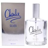 Charlie Silver by Revlon for Women - 3.4 oz EDT Spray