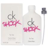 Plus Size Women's CK One Shock For Her by Calvin Klein for Women - 3.4 oz EDT Spray in Na (Size o/s)