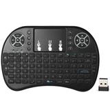 English Version Backlit 2.4GHz Wireless Backlight QWERTY Keyboard Air Mouse Touchpad Handheld Remote Control