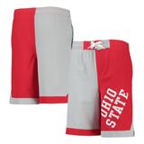 Youth Gray/Scarlet Ohio State Buckeyes Conch Bay Swim Shorts