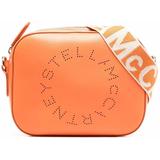 Stella Logo Crossbody Bag - Orange - Stella McCartney Shoulder Bags