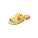 Women's The Dawn Sandal By Comfortview by Comfortview in Yellow (Size 7 M)