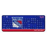 New York Rangers Personalized Wireless Keyboard