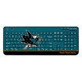 San Jose Sharks Personalized Wireless Keyboard